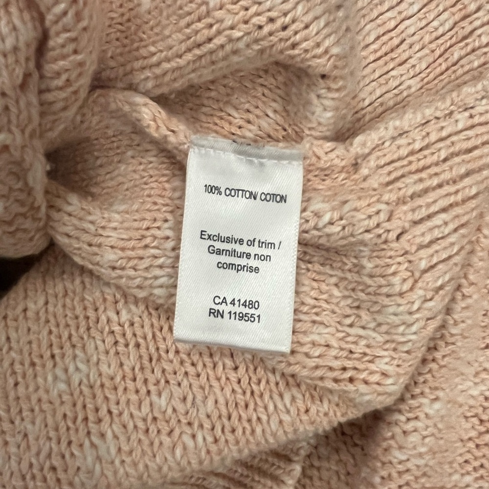 Gentle Fawn Pink Cable Knit Sweater - Picture 7 of 8